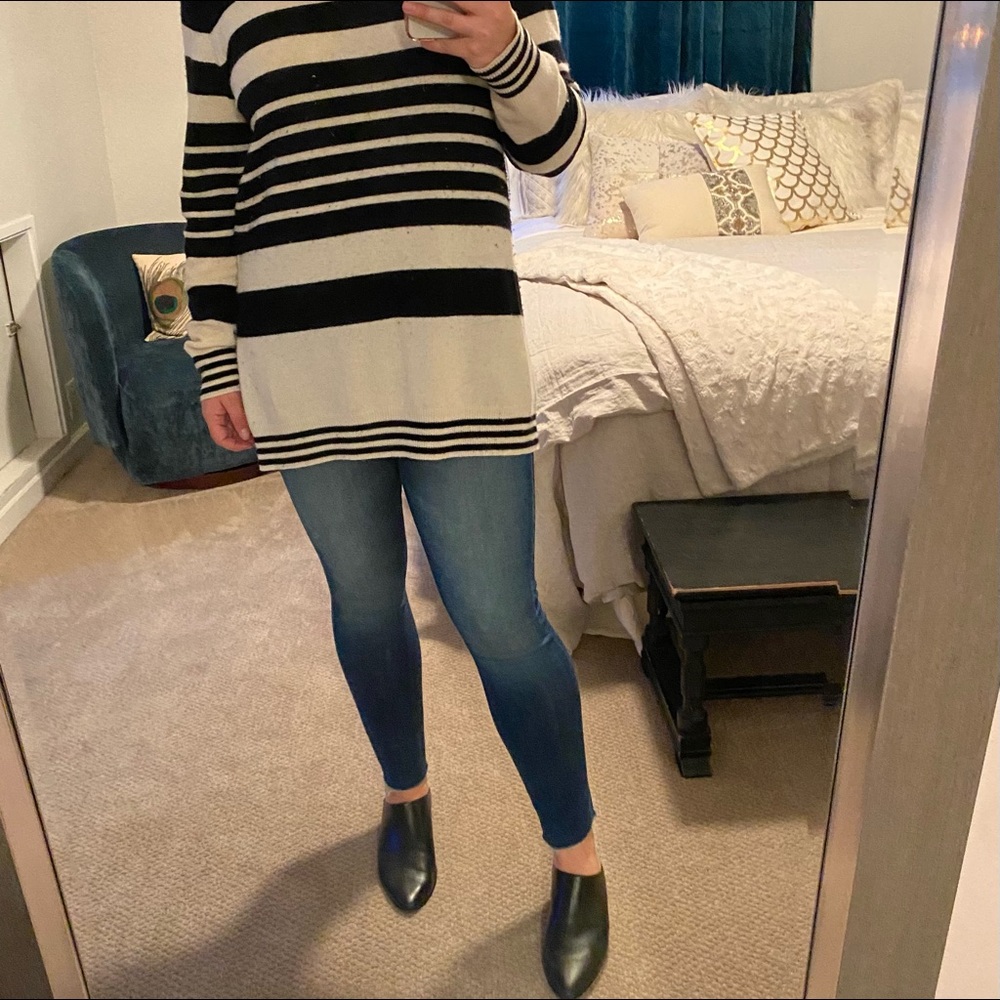 Mother light wash skinny jean